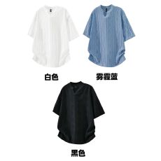 批发180克镂空提花条   透气镂空T恤  M-3XL 支持开票