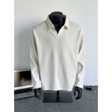 批发 260克麦穗条复100克仿棉 POLO衫长袖 M-3XL （支持开票）