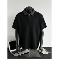 批发实拍#M-3XL（260克 华棉）假两件polo领T恤（支持开票）