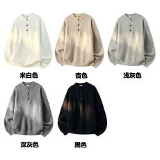 批发高级轻熟老钱风圆领<b class='q'>针织衫</b>慵懒风毛衣 M-3XL#  P46