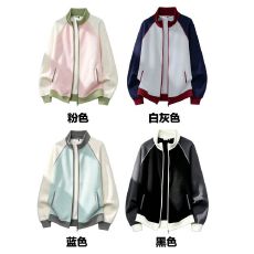 实拍! 高级轻熟老钱风复古撞色针织开衫毛衣 M-3XL#  P59