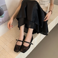 批发法式平底鞋绒面芭蕾舞单鞋女鞋子2026新款<b class='q'>春</b>秋晚晚鞋季浅口单鞋