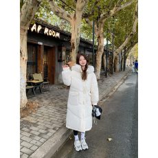 批发雅鹿同款羽绒棉服女2024新款<b class='q'>中长款</b>时尚韩版加厚冬季爆款