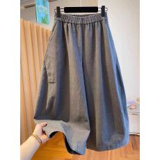 批发【原版面料】特<b class='q'>大码</b>300斤阔腿裤女夏季显瘦宽松薄款梧桐休闲裤