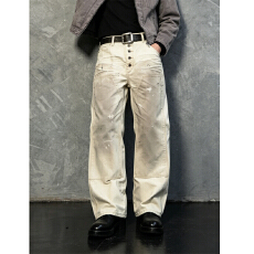 批发TEMU欧美超大码<b class='q'>男士</b>牛仔裤潮牌脏脏6个X加大<b class='q'>休闲</b>宽松直筒肥佬<b class='q'>长裤</b>