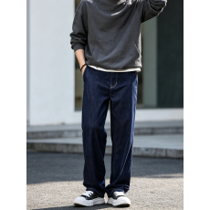 批发欧美跨境男士牛仔裤宽松直筒阔腿裤欧美风休闲直筒男款长裤外贸