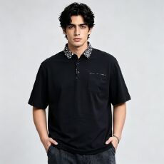 批发XXL-8XL胖子大码Polo衫男高端翻领短袖T恤男士大码休闲<b class='q'>商务</b>男装