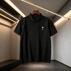 批发XXL-8XL小熊刺绣logo上衣男大码短袖POLO衫韩版修身翻领<b class='q'>休闲</b>T恤
