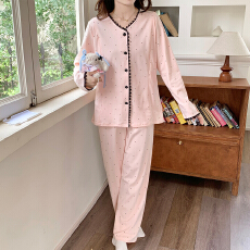 批发双面月子服加厚<b class='q'>孕妇</b><b class='q'>家居服</b>产前产后前阶段产妇睡衣长袖<b class='q'>哺乳</b><b class='q'>套装</b>