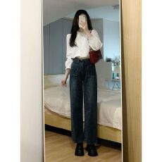 批发法式复古白色<b class='q'>衬衫</b>女2026年春季新款木耳边百搭<b class='q'>长袖</b><b class='q'>衬衣</b>叠穿高级感