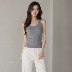 批发영기홍 修身外穿遮副乳宽肩带吊带背心女士保暖新款打底无袖上衣
