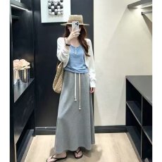 批发档口上新 2026年夏季新款女装针织套装吊带开衫<b class='q'>半身裙</b>三件套