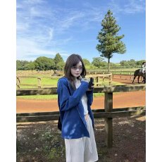 批发档口上新 2026年春季新款女士连帽拉链卫衣宽松落肩开衫外套百搭