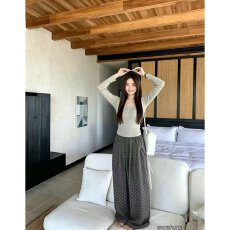 批发档口上新 2026年秋季新款女装宽松垂感波点弯刀阔腿<b class='q'>裤</b><b class='q'>休闲</b>长<b class='q'>裤</b>