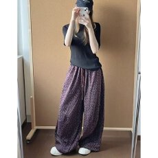 批发档口上新 2026年夏季新款女<b class='q'>装</b>宽松垂感阔腿<b class='q'>裤</b><b class='q'>休闲</b>长<b class='q'>裤</b><b class='q'>百搭</b>显瘦