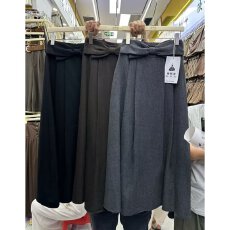 批发档口上新 2026年秋<b class='q'>冬</b>新款女装高腰A字百褶半身裙蝴蝶结设计感显瘦