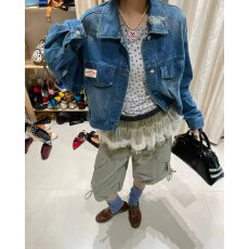 批发档口上新 2026年春季新款女士复古水洗破洞牛仔外套宽松百搭夹克