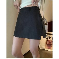 批发档口上新 2026年秋季新款<b class='q'>女</b>装高腰A字短裙显瘦百搭<b class='q'>半身裙</b>
