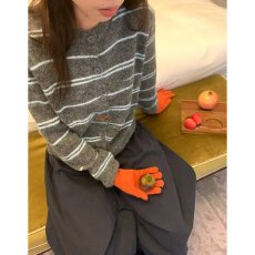 批发档口上新 2026年秋冬 女装针织开衫圆领<b class='q'>长袖</b>条纹毛衣<b class='q'>外套</b>百搭