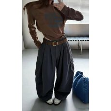 批发档口上新 2026年<b class='q'>春</b>秋季女装高腰阔腿工装裤宽松休闲长裤 数据款