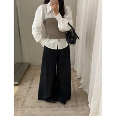 批发档口上新 2026<b class='q'>夏季</b>新款女装衬衫针织抹胸两件套宽松叠穿上衣