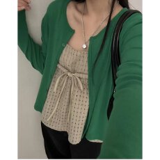 批发档口上新 2026春季新款女装<b class='q'>针织</b><b class='q'>开衫</b>镂空吊带两件套甜美休闲