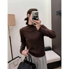 批发档口上新 2026年春秋季<b class='q'>新款</b>女装半高领针织打底衫修身长袖<b class='q'>毛衣</b>