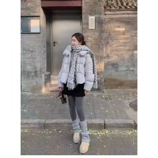 批发档口上新 2026年冬季新款女装宽松落肩针织毛衣圆领套头上衣