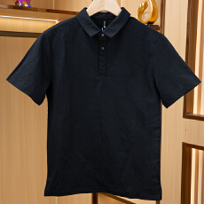 批发夏季免烫POLO衫痞帅网红<b class='q'>男士</b><b class='q'>正</b>肩无标纯色polo衫短袖polo衫男款