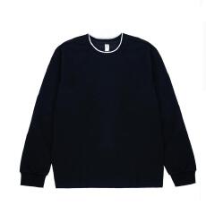 批发套头卫衣圆领春秋季百搭ins简约男女士<b class='q'>情侣</b><b class='q'>通勤</b>宽松休闲