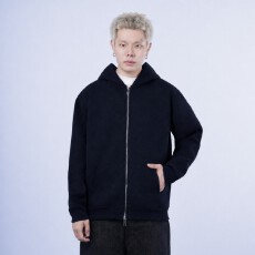 批发2026春秋美式复古重磅纯色秋<b class='q'>冬</b>开衫休闲外套男士