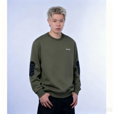 批发秋<b class='q'>冬</b>男士时尚百搭加绒休闲卫衣超帅版型超正炸街必备