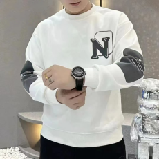 批发秋<b class='q'>冬</b>新款男士潮牌个性字母印花卫衣男韩版时尚长袖百搭打底衫