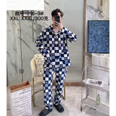 批发多款印花-秋冬季珊瑚绒<b class='q'>男</b>士睡衣家居服-供打包按捆拿货