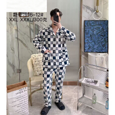 批发多款印花-秋冬季珊瑚绒<b class='q'>男</b>士睡衣家居服-供打包按捆拿货