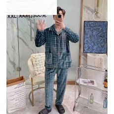 批发多款印花-秋冬季珊瑚绒<b class='q'>男</b>士睡衣家居服-供打包按捆拿货