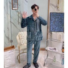 批发详情页多款印花-秋冬季珊瑚绒<b class='q'>男</b>士睡衣家居服-供打包按捆拿货