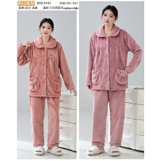 批发详情页多款印花-秋冬季仿棉拉架女士<b class='q'>睡衣</b><b class='q'>家居服</b>-供打包按捆拿货