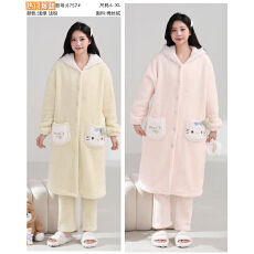 批发详情页多款印花-秋冬季仿棉拉架女士<b class='q'>睡衣</b><b class='q'>家居服</b>-供打包按捆拿货