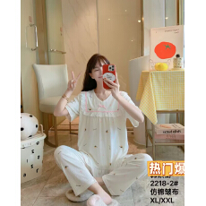 批发详情页多款印花-秋冬季仿棉拉架女士<b class='q'>睡衣</b><b class='q'>家居服</b>-供打包按捆拿货