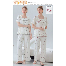 批发详情页多款印花-秋冬季仿棉拉架女士<b class='q'>睡衣</b><b class='q'>家居服</b>-供打包按捆拿货