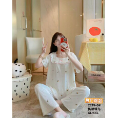 批发详情页多款印花-秋冬季仿棉拉架女士<b class='q'>睡衣</b><b class='q'>家居服</b>-供打包按捆拿货