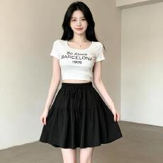 批发有口袋宽松阔腿<b class='q'>夏季</b>薄款大码休闲裤新款五分裤小个子中青年女短裤