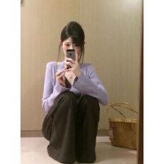 批发温柔气质甜妹风针织套装女2026秋季新款背心搭针织开衫上衣两件套