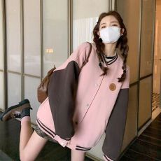 批发深灰色连帽拉链<b class='q'>卫衣</b>外套女加绒宽松bf慵懒风休闲显瘦<b class='q'>中长款</b>上衣潮