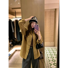 批发[准原版1：1，适合品质直播店]复古格子长袖衬衫<b class='q'>春</b>秋新款宽松衬衣