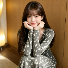 批发韩版温柔灰色方领长袖碎花修身长裙<b class='q'>连衣裙</b> 显瘦气质