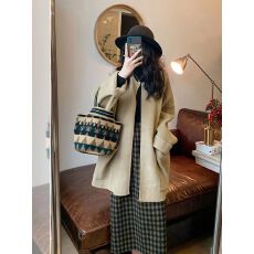 批发早秋茶系穿搭一整套女高级感小洋装名媛韩剧小香风职业两件套装裙