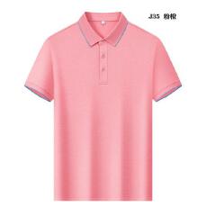批发冰爽麻天丝亚麻混纺50支丝光长绒棉Polo男女同款<b class='q'>短袖</b>翻领